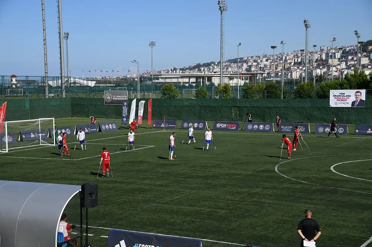 Ampute Futbol Milli Takımı, İtalya'yı 5-0 mağlup etti