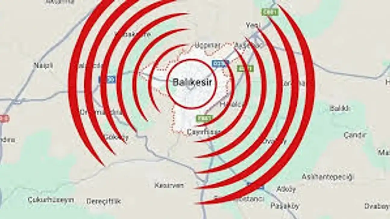 Balıkesir Sındırgı'da 4.9'luk Deprem!