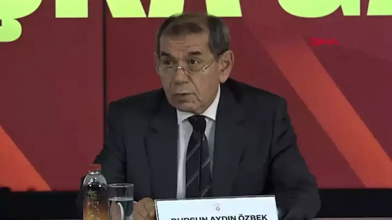 Dursun Özbek: TFF, Galatasaray nefretiyle yönetilmektedir