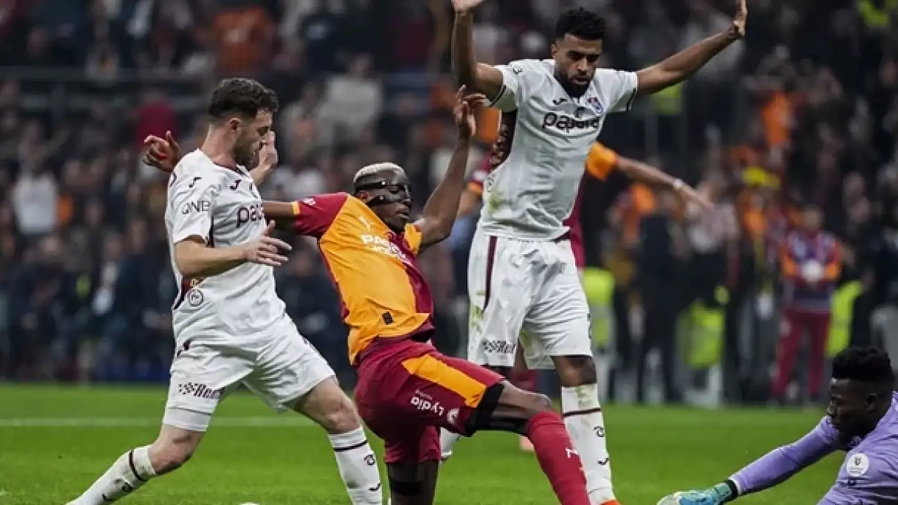 Galatasaray bu sezon ilk kez gol atamadı