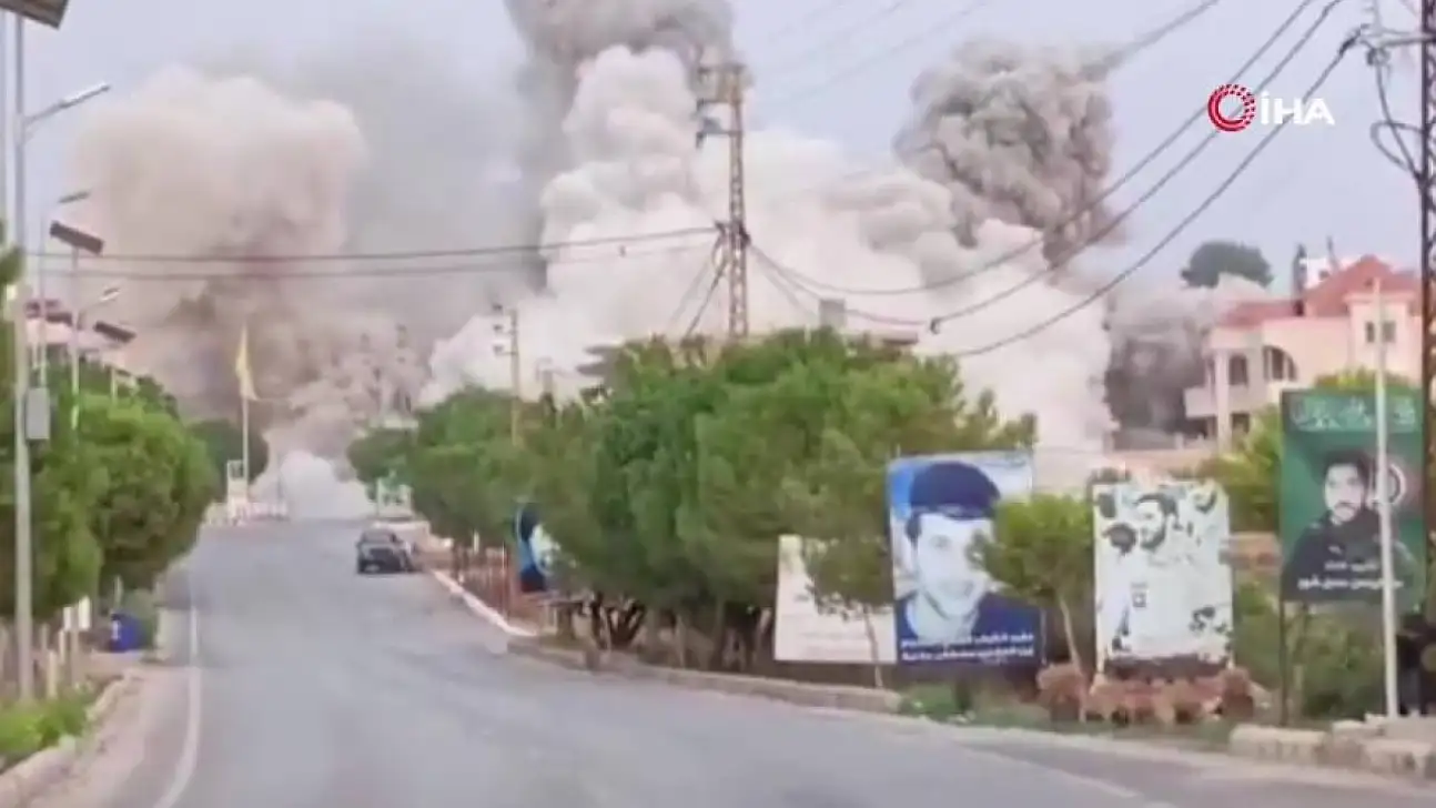 İsrail, Lübnan'ın güneyine hava saldırısı başlattı