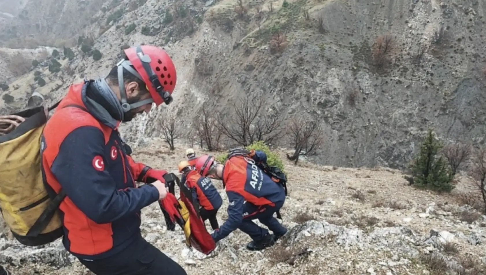 AFAD, Reisi'yi Arama Kurtarma Çalışmalarına Katıldı