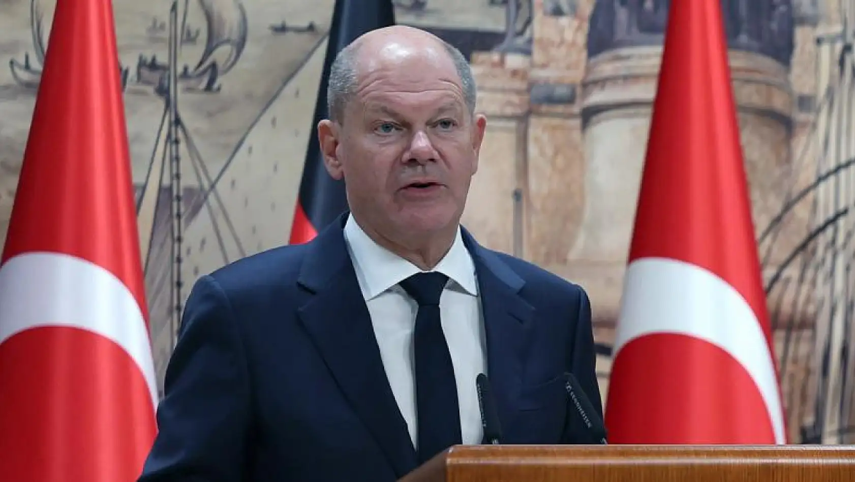 Almanya Başbakanı Olaf Scholz'dan 2 Devletli Çözüm Çağrısı