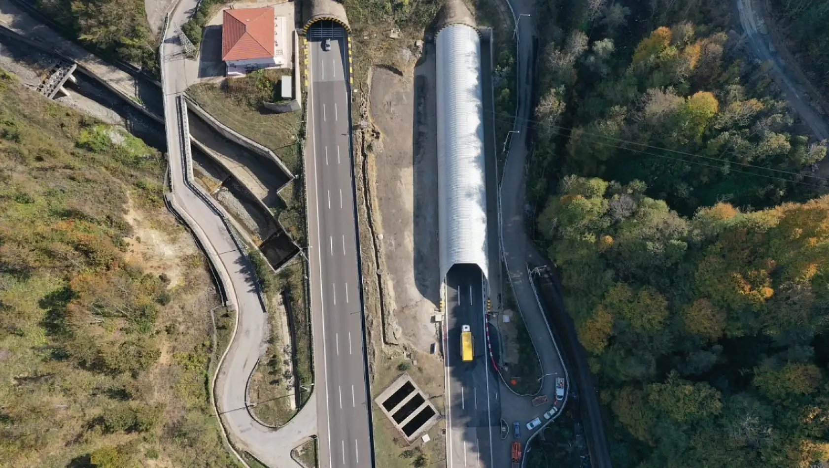 Bolu Dağı Tüneli'nin İstanbul Yönüne Uzatma Yapılacak