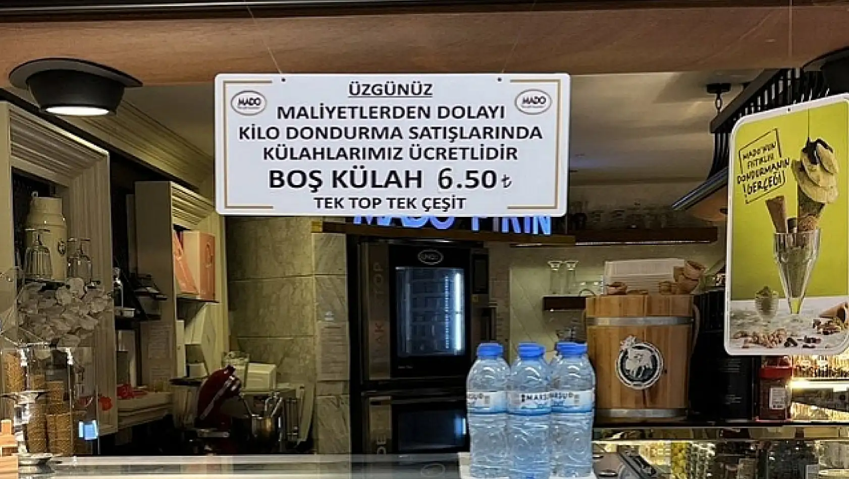 Boş Külahı 6.5 Liraya Satan MADO Tepkiler Üzerine Açıklama Yaptı