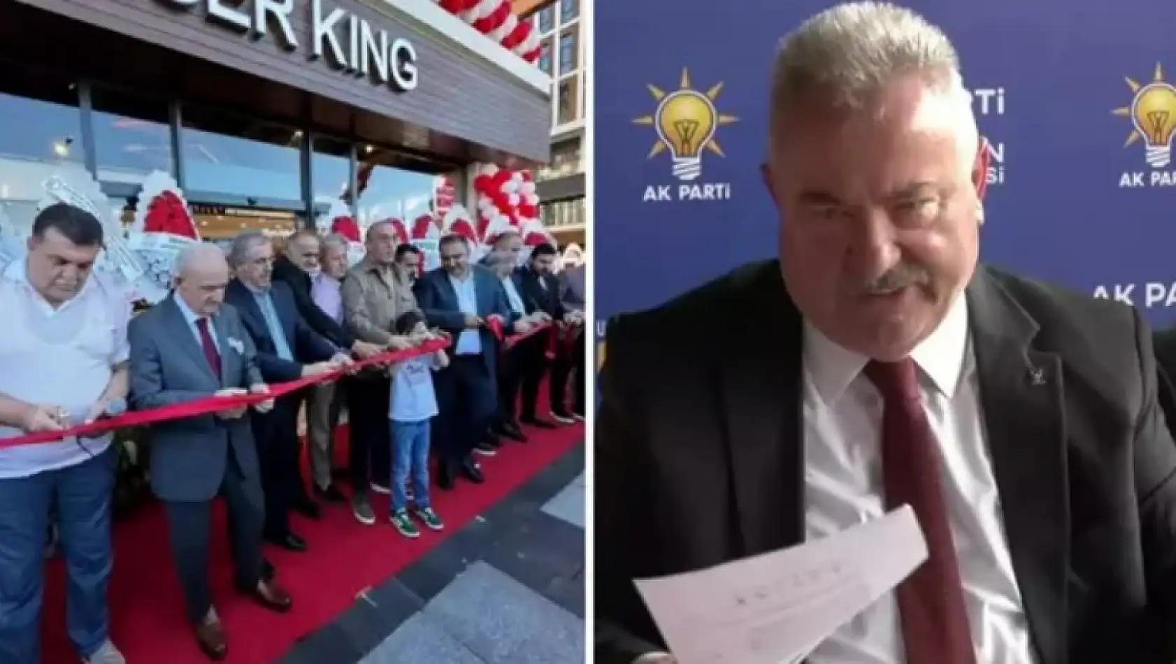 Burger King Açılışını Savunan AK Parti Rize İl Başkanı Yılmaz Katmer Pes Dedirtti!