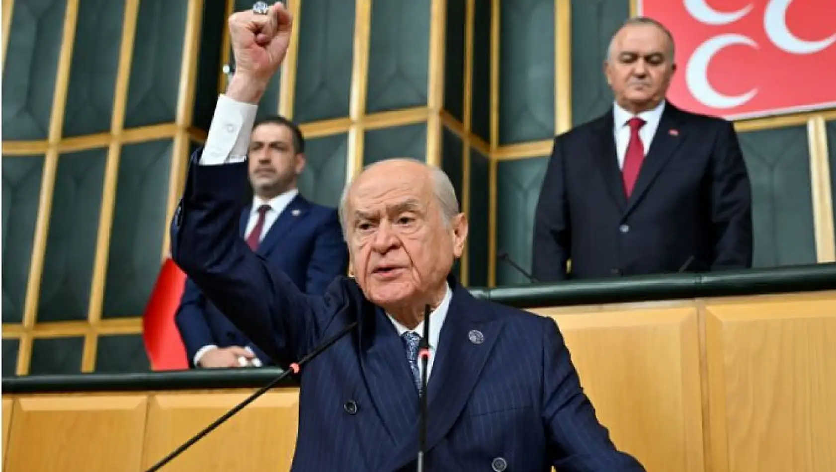 Devlet Bahçeli İmamoğlu ve Yavaş'ı Hedef Aldı! Cumhurbaşkanlığı Adaylığına Soyunmaları Namertliktir!