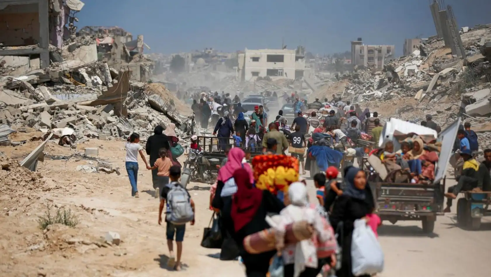 Gazze Şeridi'nin Yüzde 83'üne Tahliye Emri Verildi! İnsanlar Nereye Gideceğini Şaşırmış Durumda