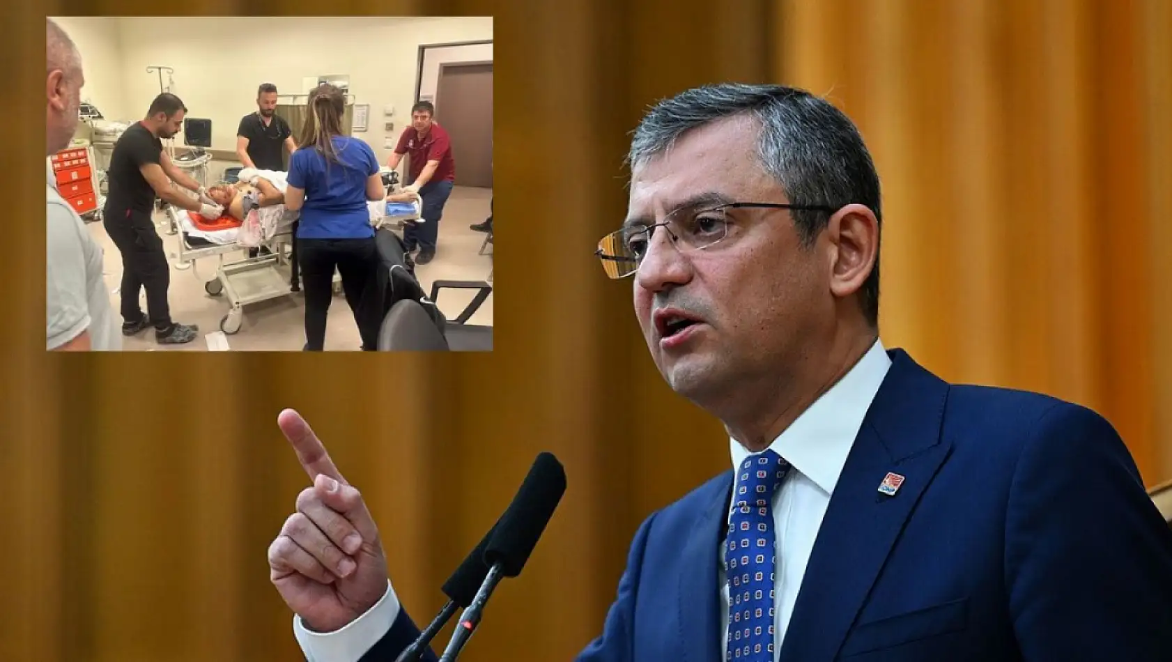 Pınarbaşı CHP Üyesi Saldırıya Uğradı! Özel: 'Seçim sonucunu hazmedemediler, kurşun sıktılar'