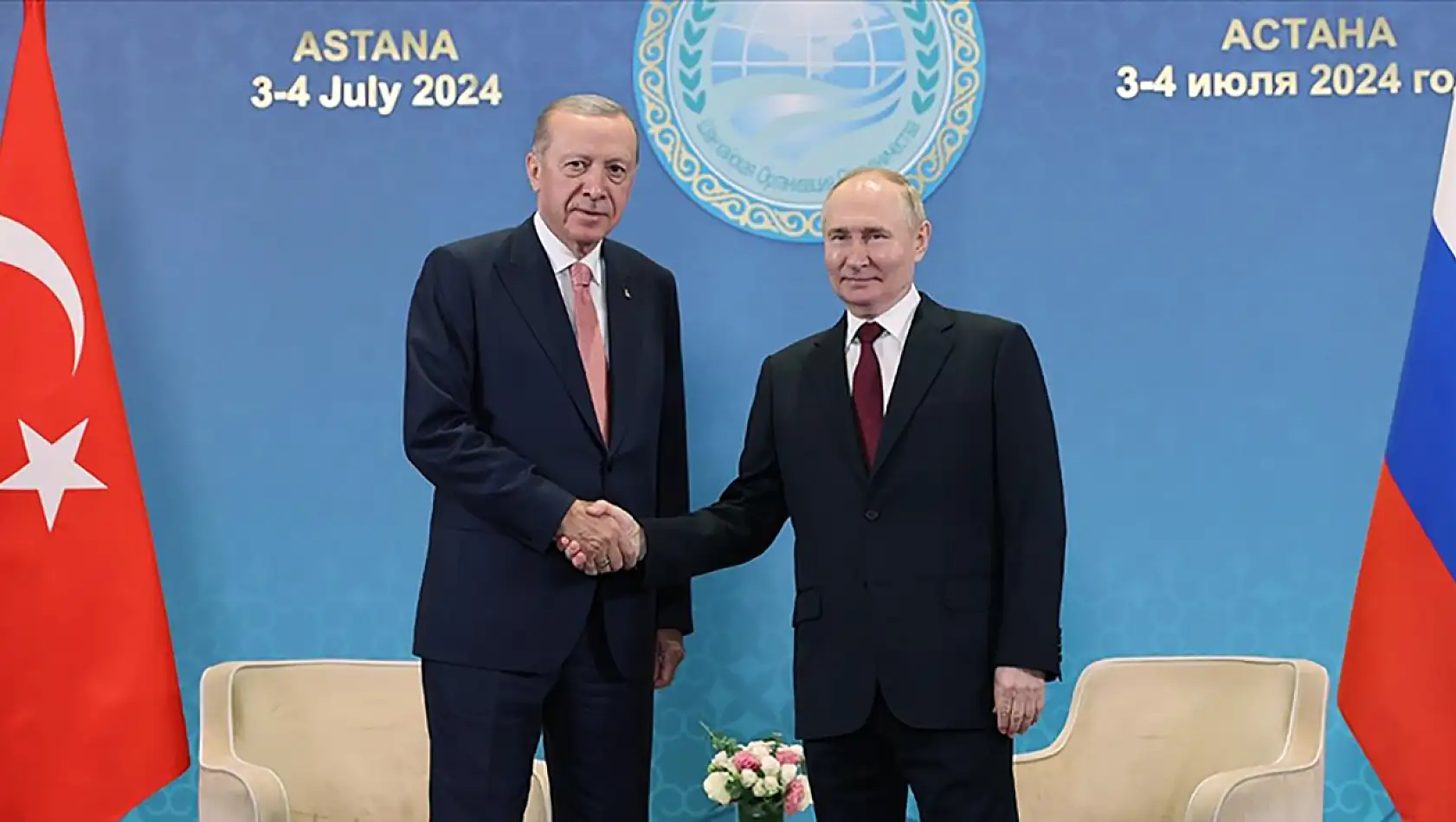 Putin: Erdoğan Uluslararası Barışa Katkı Sunuyor
