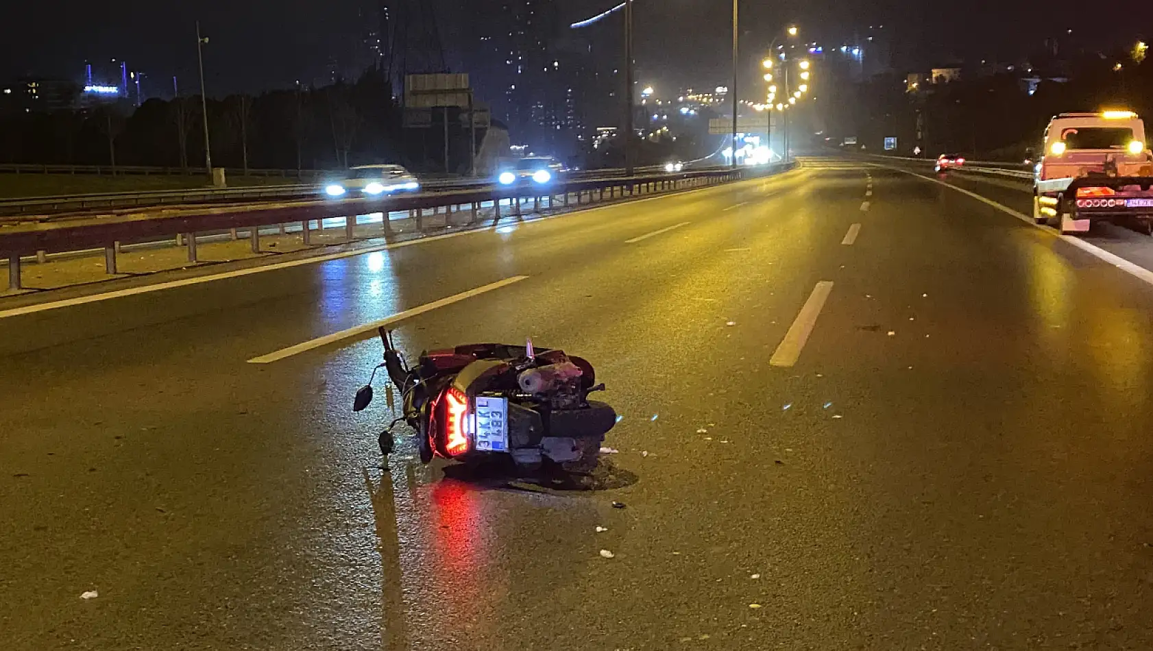 TEM Otoyolunda Motosiklet Tutkusu İki Can Aldı