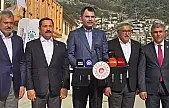 Bakan Kurum Deprem bölgesindeki çalışmalar, bir milletin kararlılığının göstergesidir