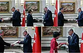 Beş Ülkenin Büyükelçisi, Cumhurbaşkanı Erdoğan'a Güven Mektuplarını Sundu