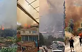 Bursa'da orman yangını köydeki evlere sıçradı! Yangın kontrol altına alındı mı?
