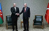 Cumhurbaşkanı Erdoğan, Azerbaycan Cumhurbaşkanı Aliyev İle Bir Araya Geldi