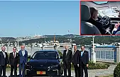 Cumhurbaşkanı Erdoğan Togg'un Yeni Modeli T10F'yi Test Etti
