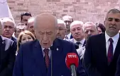 Devlet Bahçeli 119 gün sonra Ülkücü Şehitler Anıtı'nda ilk kez konuştu