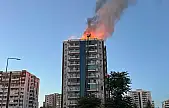 Diyarbakır'da 13 katlı apartmanda yangın paniği 2'si çocuk 3 ölü