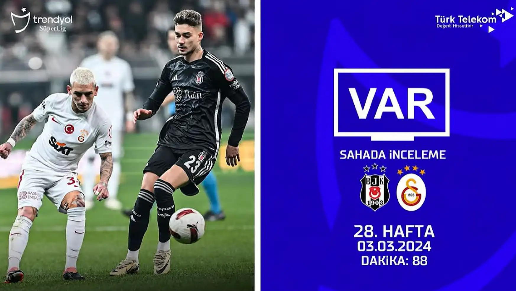 Beşiktaş Galatasaray Maçının VAR Kayıtları Yayınlandı!
