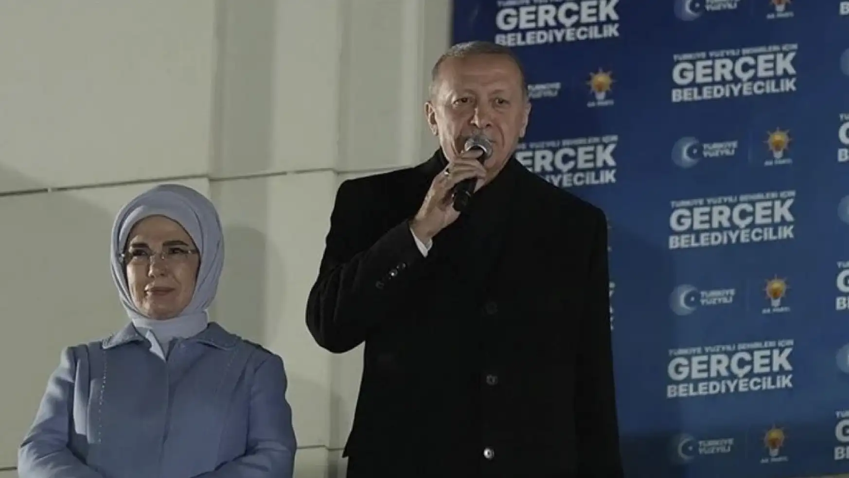 Cumhurbaşkanı Erdoğan: 31 Mart Bizim İçin Bitiş Değil Dönüm Noktasıdır