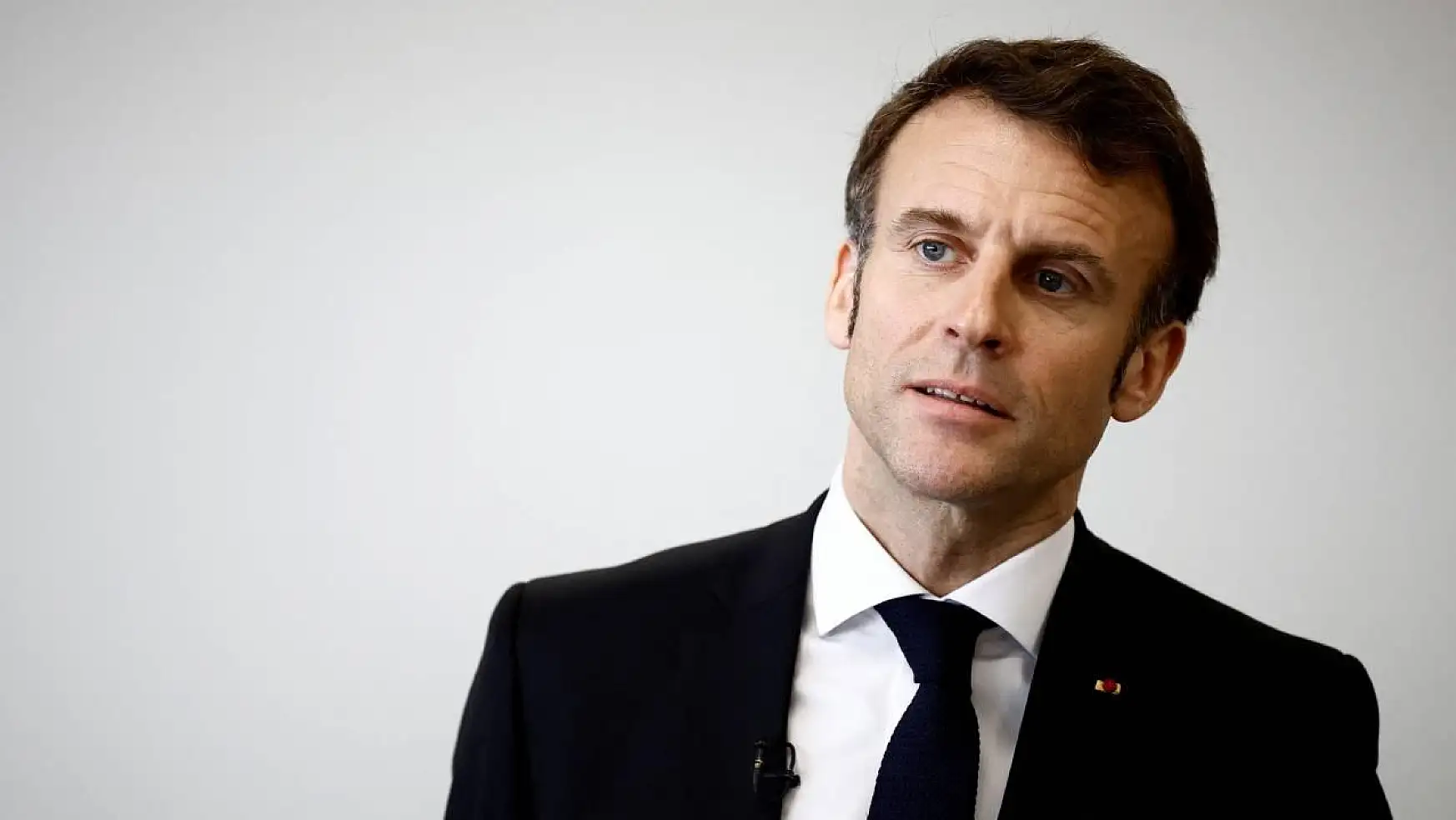 Macron Filistin devletinin tanınması Fransa için bir tabu değildir