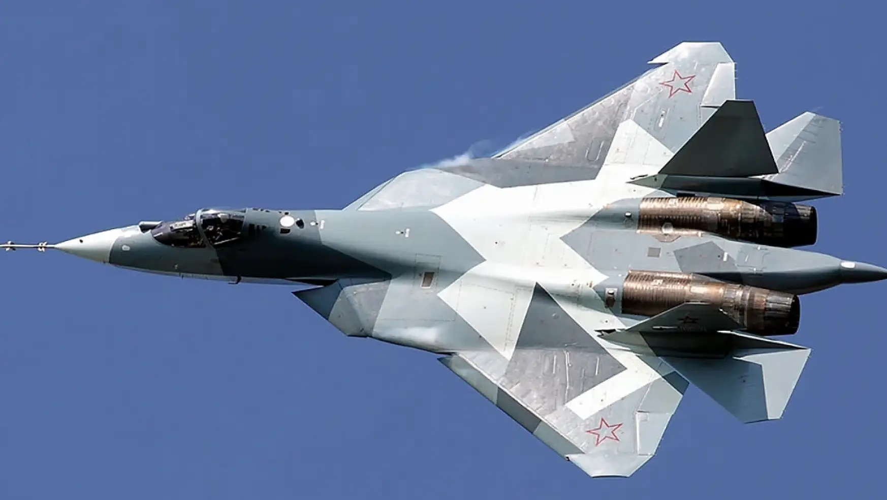 Rus Hava Kuvvetleri Yeni Parti Su-57'leri Teslim Aldı