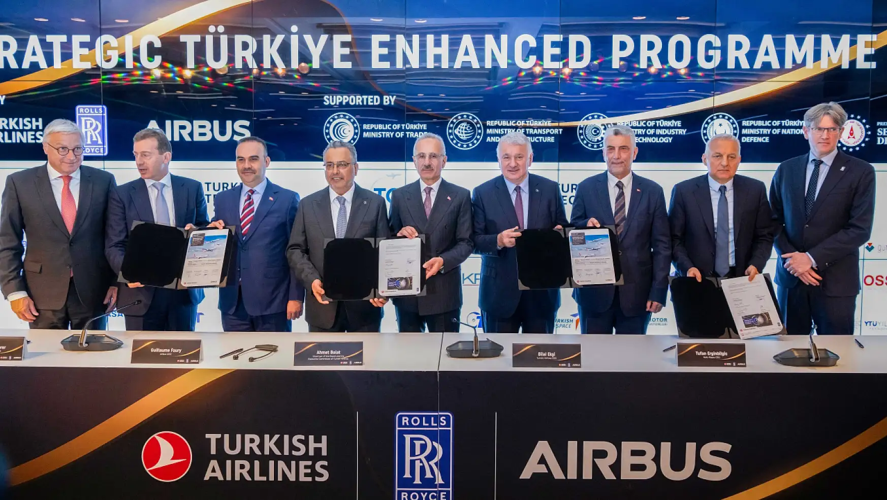 THY Airbus ve Rolls-Royce İle İş Birliği Anlaşması İmzaladı