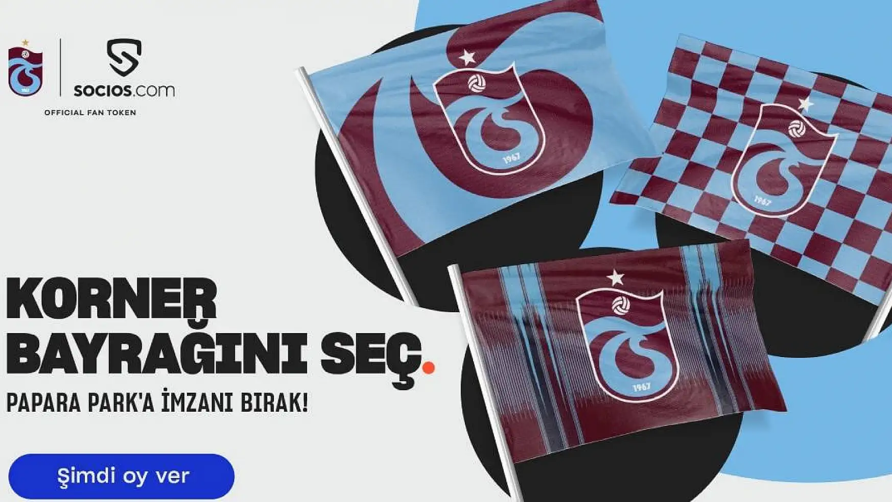 Trabzonspor'un Korner Bayrağını Taraftarlar Seçecek