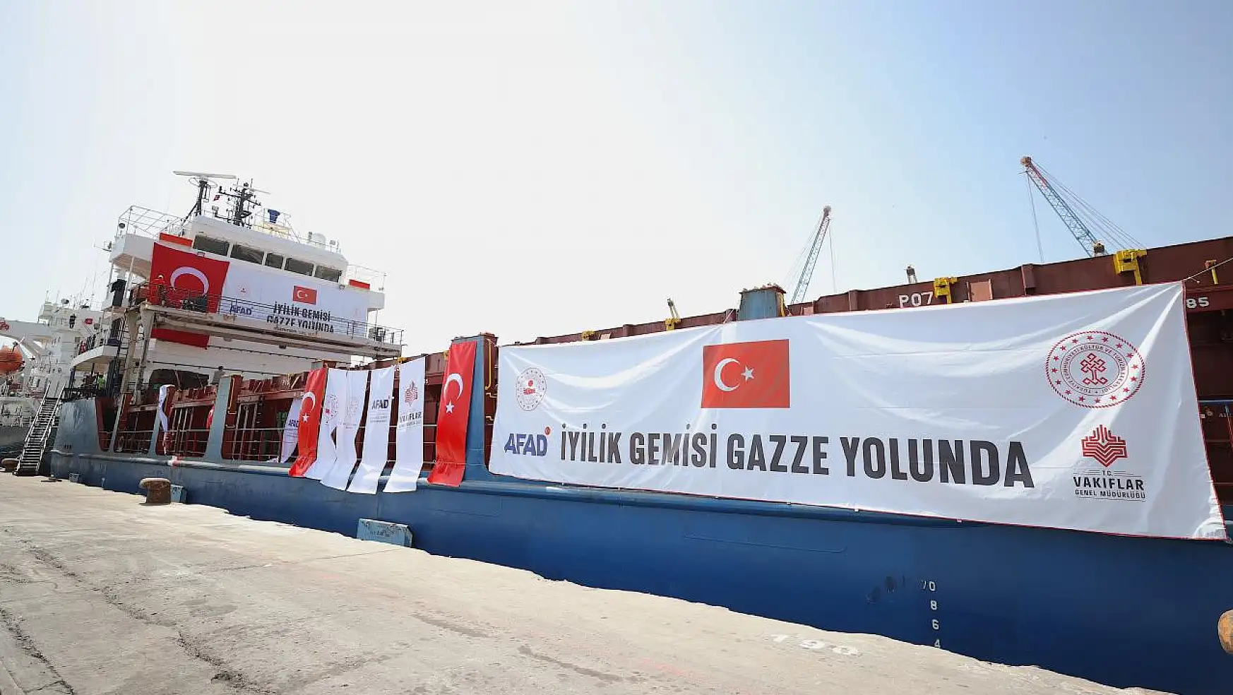 Türkiye'den 8.Gemi Gazze'ye Doğru Yola Çıktı