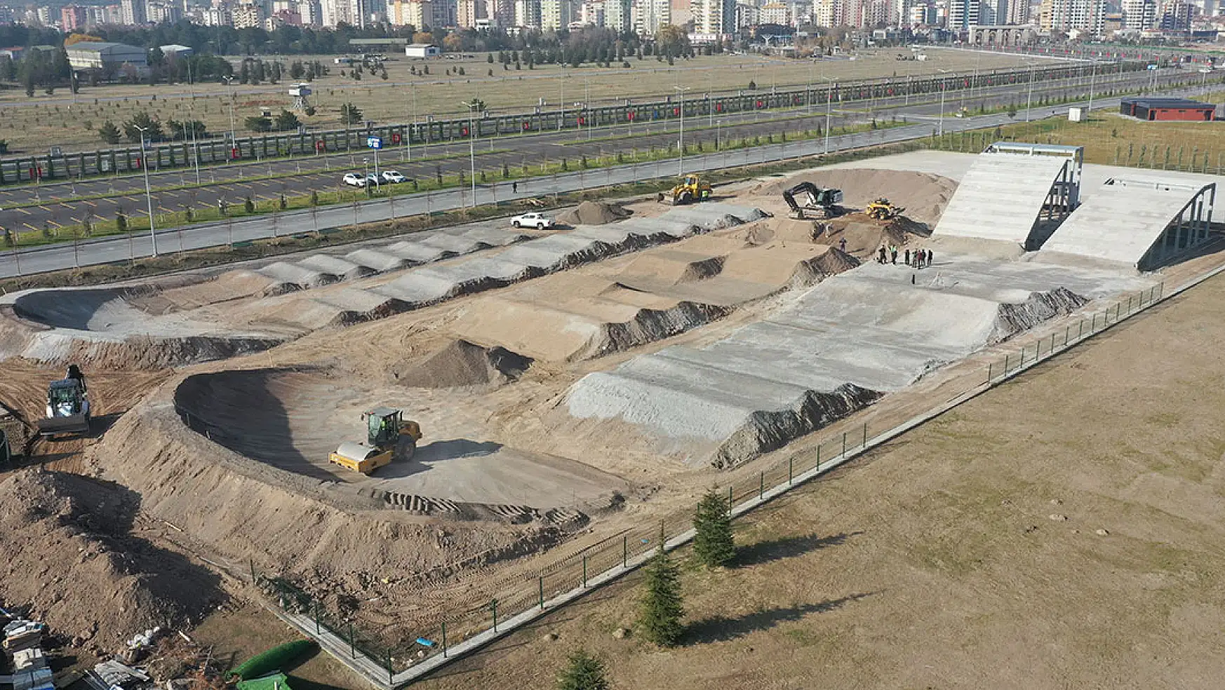 Türkiye'nin ikinci büyük BMX parkuru olacak