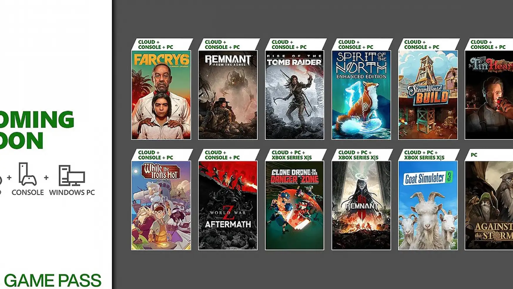 Xbox Game Pass'e Aralık Ayında Eklenecek Oyunlar
