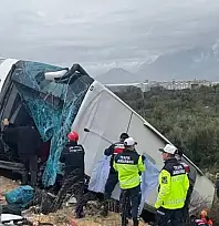 Antalya Ve Burdur'da Art Arda Katliam Gibi Kaza 16 Can Kaybı Var