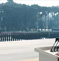 Cumhurbaşkanı Erdoğan Bakü'de 8 Kasım Zafer Günü Töreni'nde Konuştu