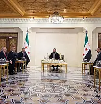 Hakan Fidan, Yaşar Güler Ve İbrahim Kalın, Ahmed Şara İle Görüştü