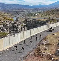 Irak Sınırına 2 Bin 152 Metre Güvenlik Duvarı İnşa Edildi