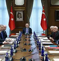 Yüksek İstişare Kurulu Cumhurbaşkanı Recep Tayyip Erdoğan Başkanlığında Toplandı