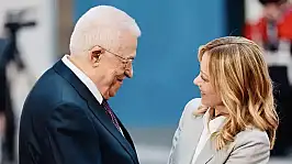 Filistin Devlet Başkanı Abbas, İtalya Başbakanı Meloni ile görüştü