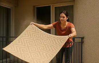 Aman Dikkat! Halı Silkeleyene Hapis Cezası