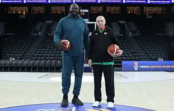 Cumhurbaşkanı Erdoğan Eski NBA Oyuncusu Shaquille O'Neal İle Bir Araya Geldi