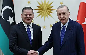 Cumhurbaşkanı Erdoğan, Libya Başbakanı Dibeybe İle Görüştü