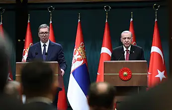 Cumhurbaşkanı Erdoğan Sırbistan Cumhurbaşkanı Vucic İle Ortak Basın Toplantısında Açıklamalarda Bulundu