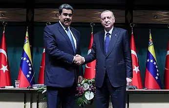 Cumhurbaşkanı Erdoğan, Venezuela Cumhurbaşkanı Maduro  Görüştü