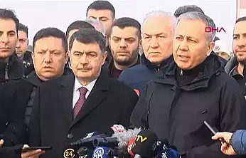 İçişleri Bakanı Yerlikaya'dan  Libya Heyetini Taşıyan Uçağın Düşmesine İlişkin Açıklama