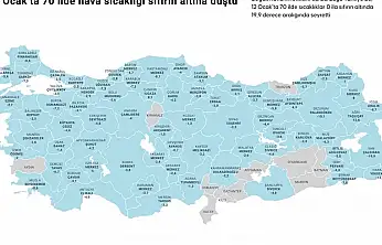 Soğuk Hava Türkiye'yi Teslim Aldı 70 İlde Hava Sıcaklığı Sıfırın Altında