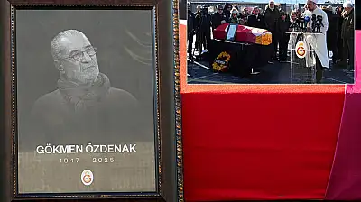 Gökmen Özdenak için stadyumda tören düzenlendi