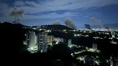 Venezuela'nın başkenti Caracas'ta patlama sesleri