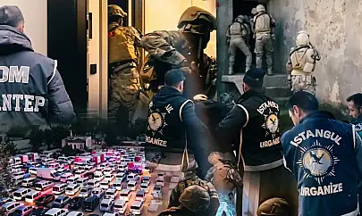 10 ilde 11 ayrı organize suç örgütüne operasyon: 86 kişi tutuklandı