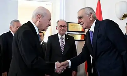 Bahçeli'den Ahmet Türk'e Tebrik Telefonu
