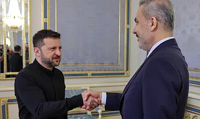 Bakan Fidan Zelensky ile görüştü! Görüşmede neler konuşuldu?