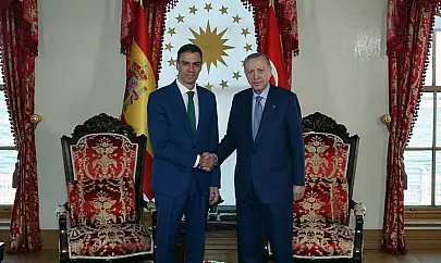 Cumhurbaşkanı Erdoğan, İspanya Başbakanı Sanchez'i Kabul Etti